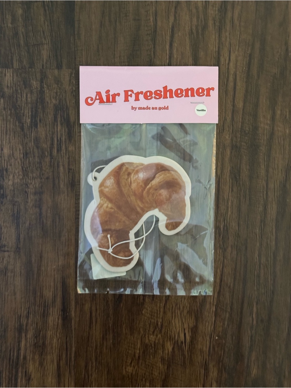 Urban Outfitters Brown Croissant air freshener